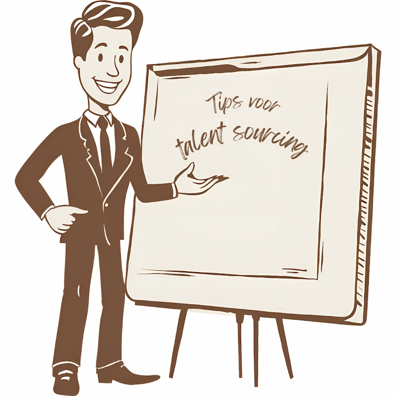 Talent Sourcing Illustratie